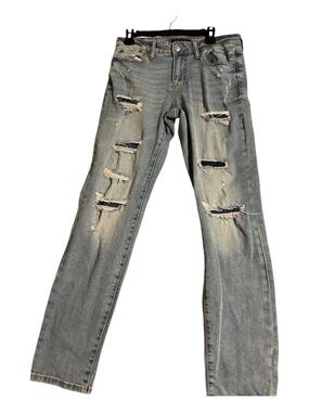 Aeropostale Distressed Light Blue men's ripped Jeans